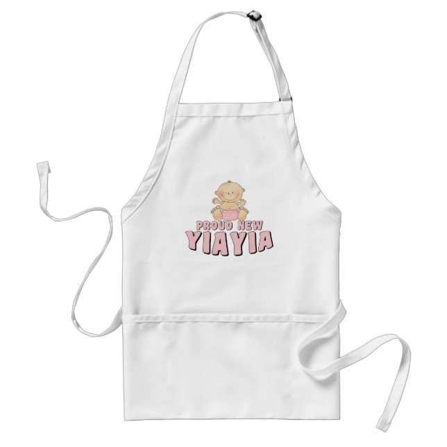 Avental Camiseta Orgulhosa Nova YiaYia (Frente)