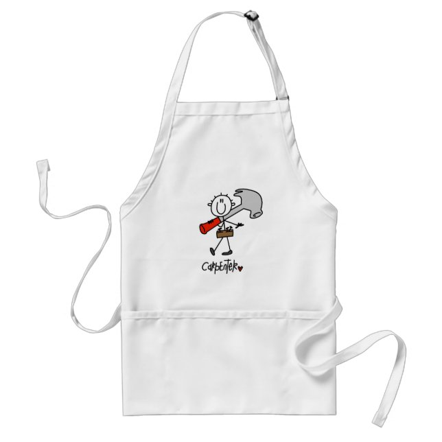 Avental Camisetas e Presentes Básicos de Carpinteiro com B (Frente)