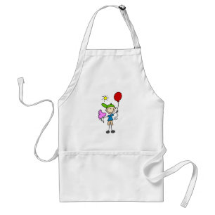 Avental Camisetas e Presentes do Boneco de Palito na Feira