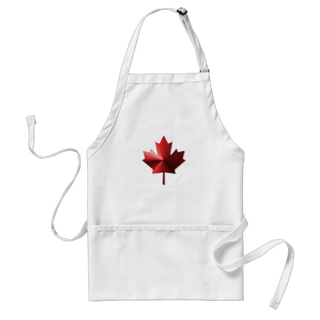 Avental Canadá Flag Maple Leaf Apron (Frente)
