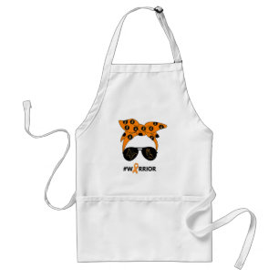 Avental Câncer de rim Laranja Bandana Unbrea