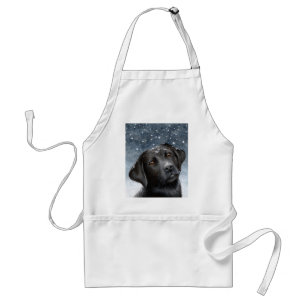 Avental Cão 100 Labrador preto