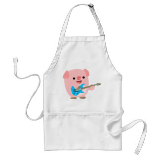 Avental Caricatura Bichada Pig Apron