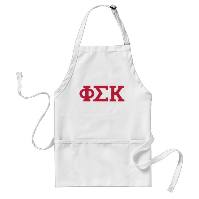 Avental Cartas Phi Sigma Kappa (Frente)
