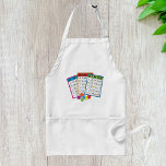 Avental Cartões Bingo<br><div class="desc">Bingo Cards Apron</div>