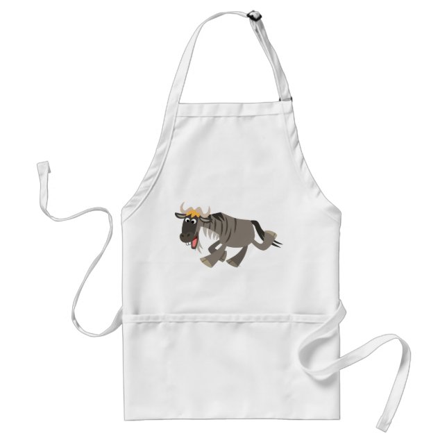 Avental Cartoon Feliz e Bonito Apron (Frente)