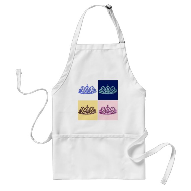 Avental Casamento Real/Tiaras (Frente)