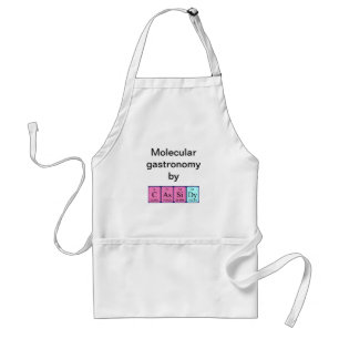 Avental Cassidy periódico mesa apron