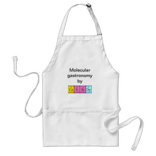 Avental Cassidy periódico mesa apron