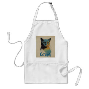 Avental Cat Lady Apron
