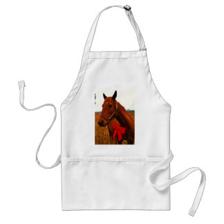 Avental Cavalo com Arco Vermelho