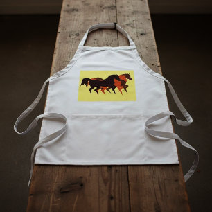 Avental Cavalos Dançantes Apron
