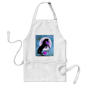 Avental Cavalos do Coração V (azul/verde)