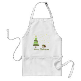 Avental Cena de Natal de Hedgehog