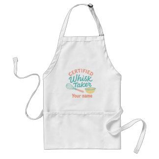 Avental Certified Whisk Taker – Personalized Kitchen Apron