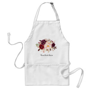 Avental Chá de panela personalizado Apron-Autografável! 