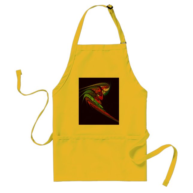 Avental Chameleon Abstrato Art Apron (Frente)