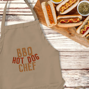Avental Chef de Cachorro Quente Mens Apron