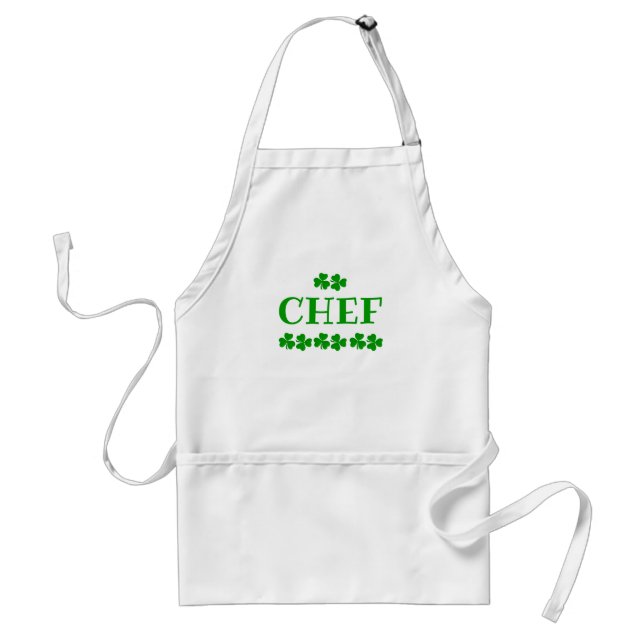 Avental Chef de Casamento Irlandês (Frente)