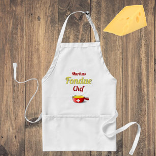 Avental Chef de Fondue Personalizado