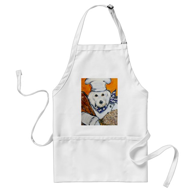 Avental Chef de Goldendoodle (Frente)