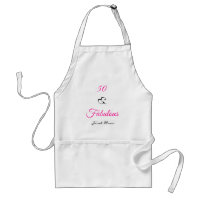 Chef Gelado 50 e Fabuloso Nome Rosa Apron