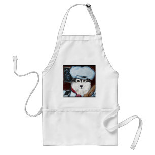 Avental Chef Malamute do Alasca