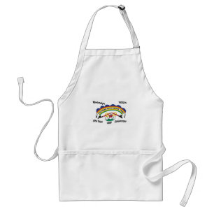 Avental Cheyenne River Sioux Flag Apron