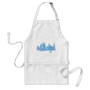 Avental Chicago Windy City Skyline