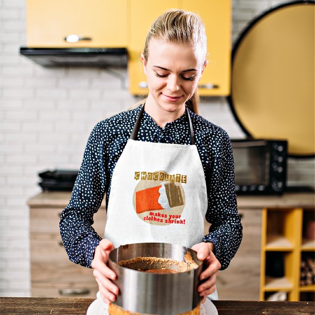 Avental Chocolate Engraçado Apron (Criador carregado)