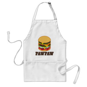 Avental CHURRASCO do hamburguer do PawPaw que grelha o