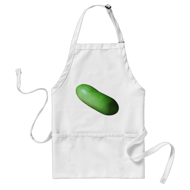 Avental Cinza Verde (Melão de inverno) (Frente)