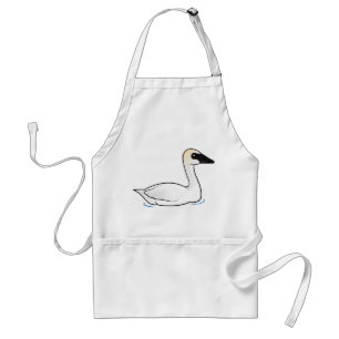 Avental Cisne de trompetista de Birdorable
