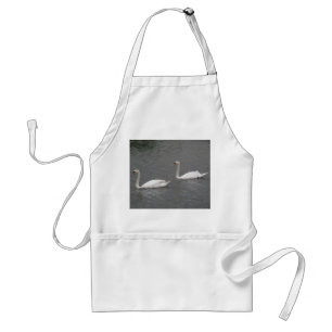 Avental Cisne no rio Apron