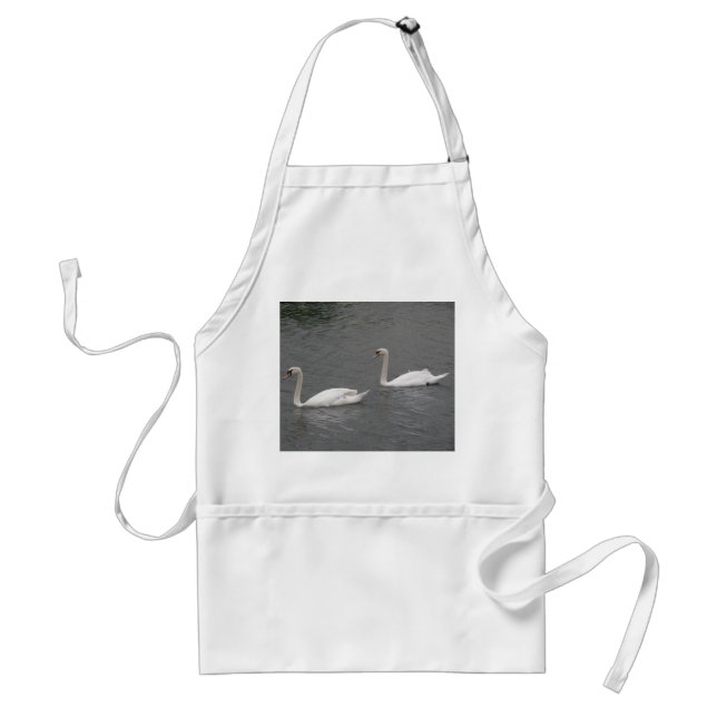 Avental Cisne no rio Apron (Frente)
