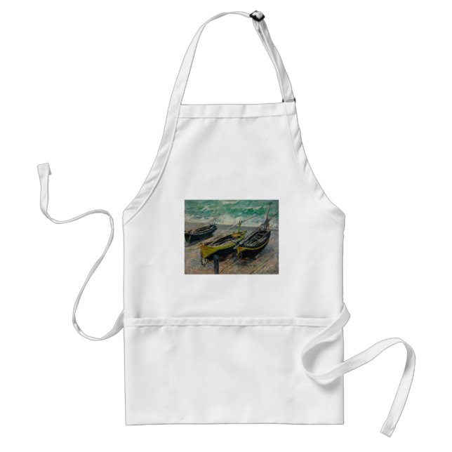 Avental Claude Monet que pinta a natureza artística das (Frente)