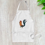 Avental Cockerel<br><div class="desc">Um cockerel à volta. Esta design parece realmente eficaz nestes Apron</div>