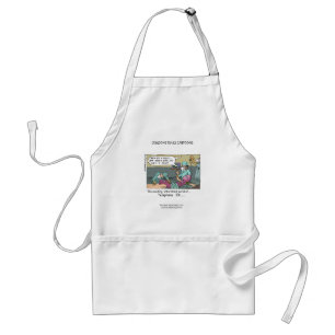 Avental Código do Telefone Azul Cartoon Engraçado Apron
