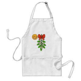 Avental Coffee House Sleuths Apron: Mistletoe