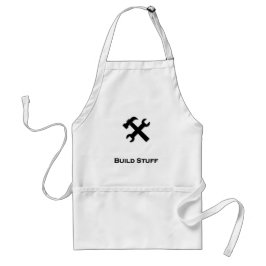 Avental Coisa de construção de Wrench de martelo preta