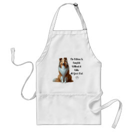 Avental Collie Kitchen Apron
