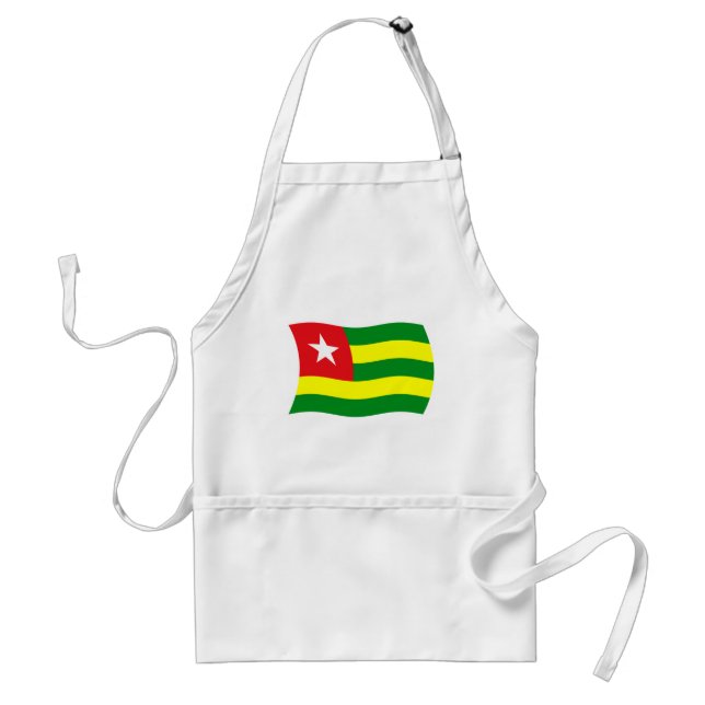 Avental com a Bandeira do Togo (Frente)