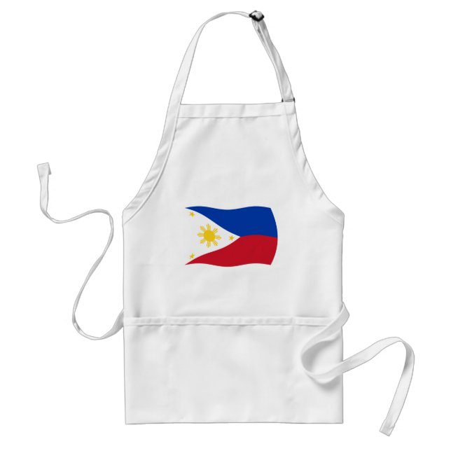 Avental com Bandeira das Filipinas (Frente)