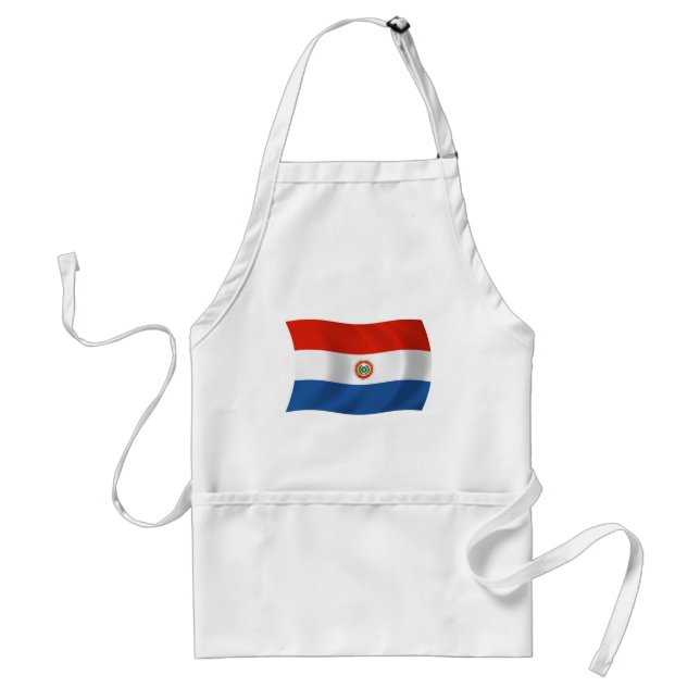 Avental com Bandeira do Paraguai (Frente)