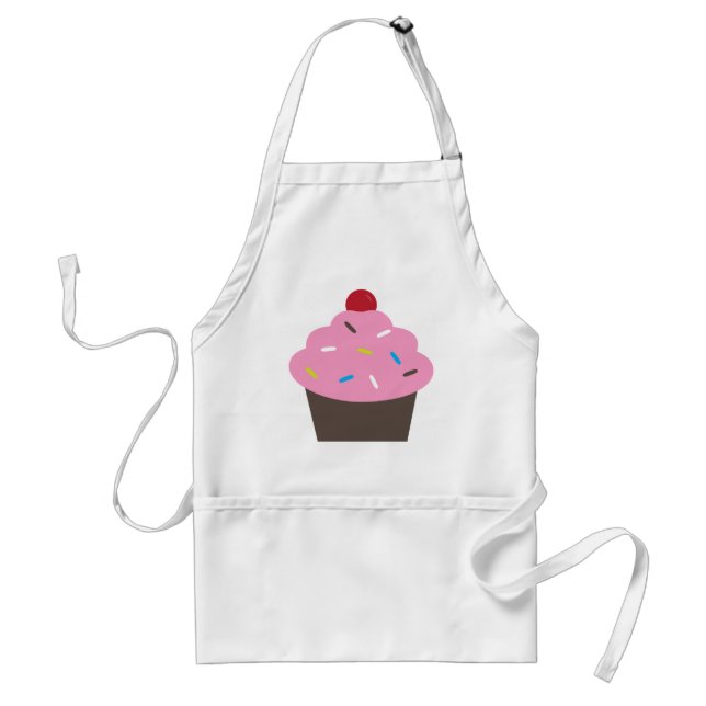 Avental Coma o cupcake (Frente)