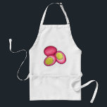 Avental COMIDA Holandesa Picada Duro Picada Ovos de Beterr<br><div class="desc">A design apresenta uma ilustração original dos ovos de beterraba vermelha cozidos em duro, cozidos em conserva, um alimento básico da cozinha neerlandesa de Amish e Pensilvânia. Este design de alimentos também está disponível em outros produtos. Muitos designs adicionais de comida e temas de cozinhar também estão disponíveis neste compro....</div>