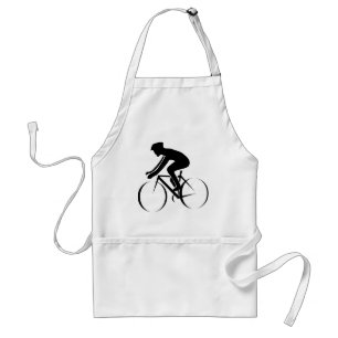 Avental Competindo a bicicleta