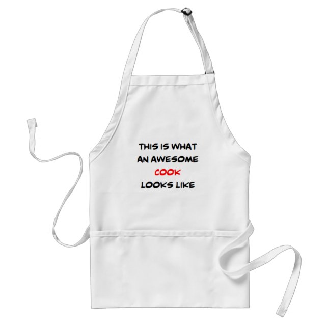 Avental cook, awesome (Frente)