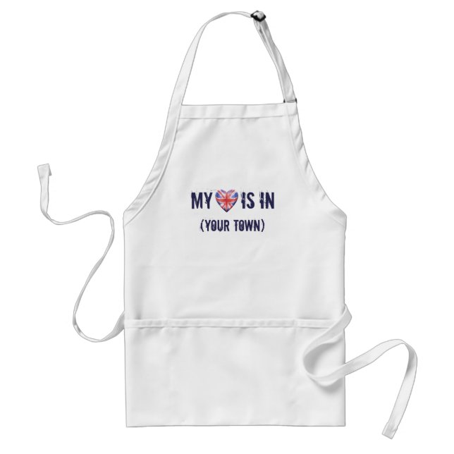 Avental Coração da cidade nataa (Frente)