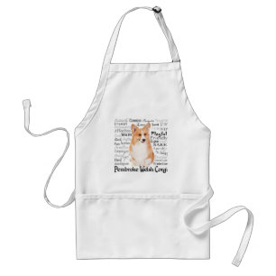 Avental Corgi Traits Apron